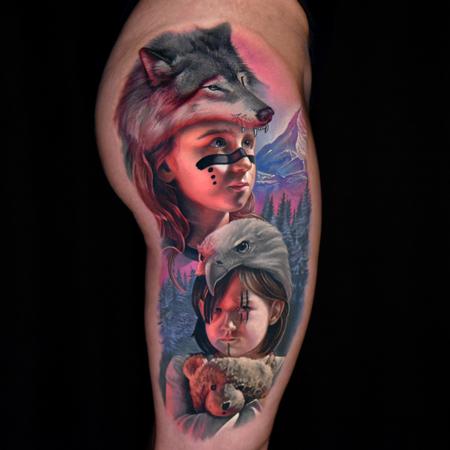 Tattoos - Little Huntress - 139466